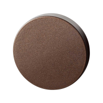 Bronze blend blinde rozet 50x8 mm