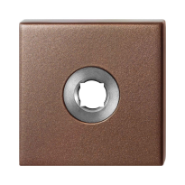 GPF1102 Bronze blend rozet 50x50x8mm