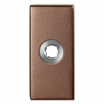 GPF1101.A2 rozet rechthoekig 70x32x10 mm Bronze blend