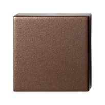 GPF1102.A2.0900 Blinde rozet 50x50x8 mm Bronze blend