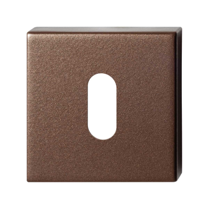 Bronze blend sleutelrozet 50x50x8 mm