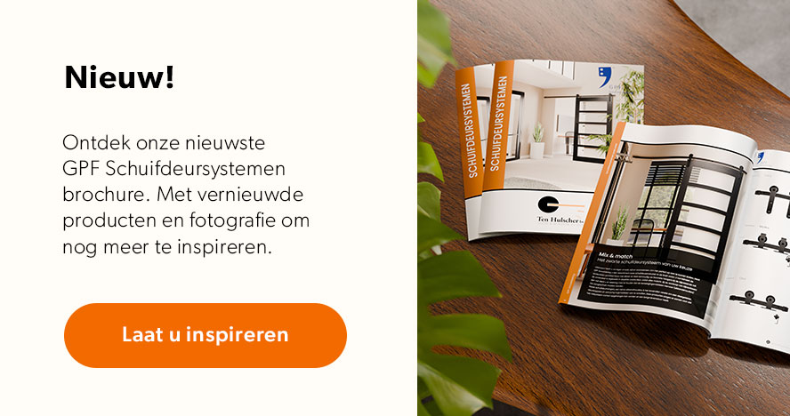 Nieuwe brochure schuifdeursystemen