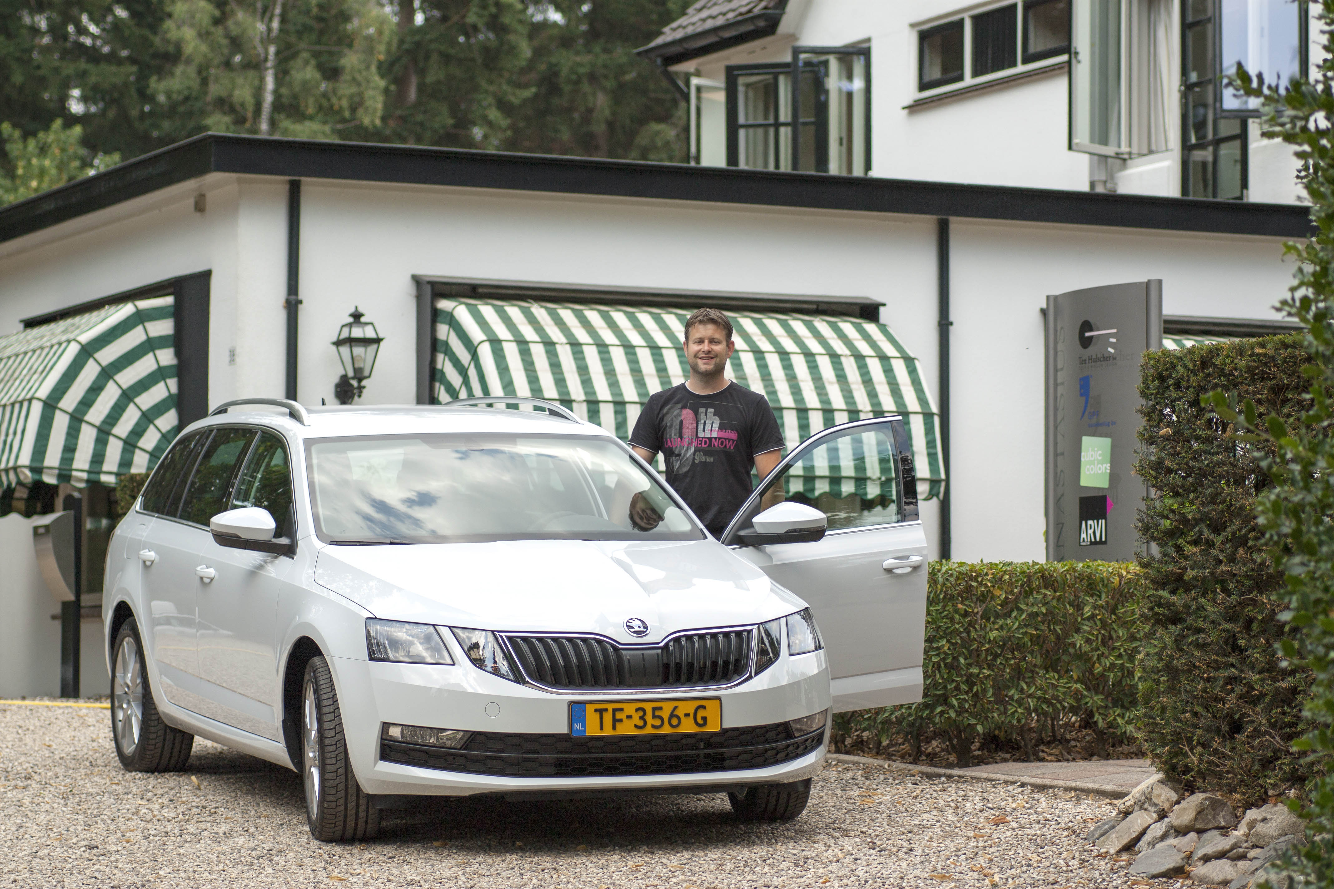 Nieuwe bedrijfsauto Ten Hulscher